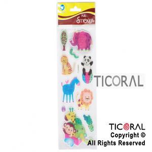 STICKER ANIMAL GR CON BRILLITOS HS3533-3 x 1